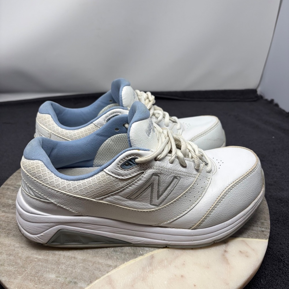 New Balance 928v3 Walking Shoes Womens WW928WB3 Rollbar 9 White Blue